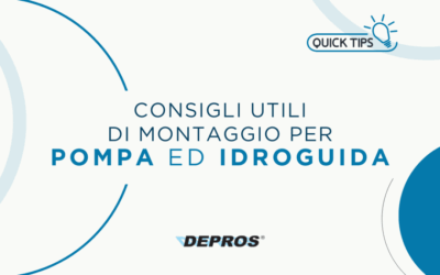 Consigli utili di montaggio per pompa ed idroguida
