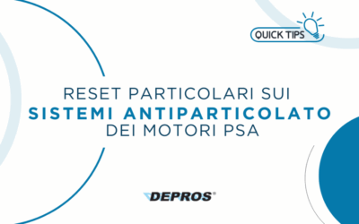 Reset particolari sui sistemi antiparticolato dei motori PSA