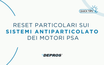 Reset particolari sui sistemi antiparticolato dei motori PSA