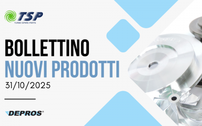 Bollettino Nuovi Prodotti TSP – 31/10/25
