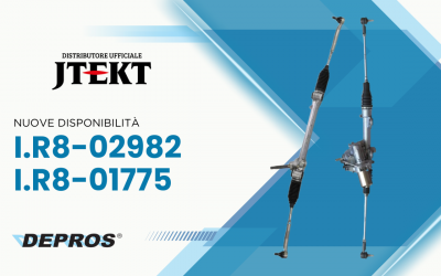 Nuove disponibilità JTEKT – I.R8-02982 + I.R8-01775