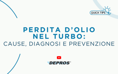 Perdita d’olio nel turbo: cause, diagnosi e prevenzione